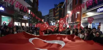 Karadeniz'de fener alayı ve kabul törenleri düzenlendi