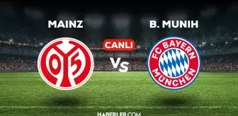 Mainz Bayern Münih maçı CANLI izle! (ŞİFRESİZ) Mainz Bayern Münih maçı hangi kanalda, canlı yayın nerede ve nasıl izlenir?