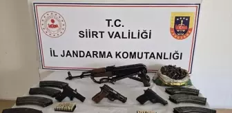 Siirt'te Silah Kaçakçılığı Operasyonu: 2 Zanlı Gözaltına Alındı