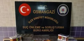 Bursa'da Sigara Hırsızlığı Olayı Kurgulandı, Polis Aydınlattı