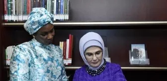 Emine Erdoğan, Senegal Cumhurbaşkanının eşi Marie Khone Fay ile bir araya geldi