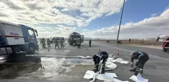 Esenboğa Havalimanı'nda Yakıt Dökülmesine Müdahale Tatbikatı Gerçekleştirildi