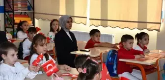 Gümüşhacıköy Kaymakamı Güneş'ten ilkokul ziyareti