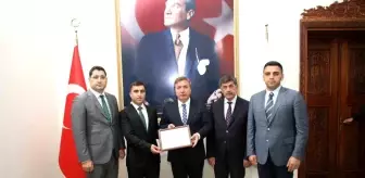 Vali Aydoğdu, Kaymakam Adayı Saka'yı Kabul Etti