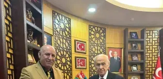 MHP Diyarbakır İl Başkanı Bahçeli'yi Ziyaret Etti