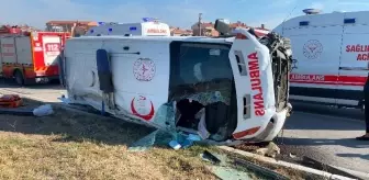 Ambulans Kazasında 7 Kişi Yaralandı