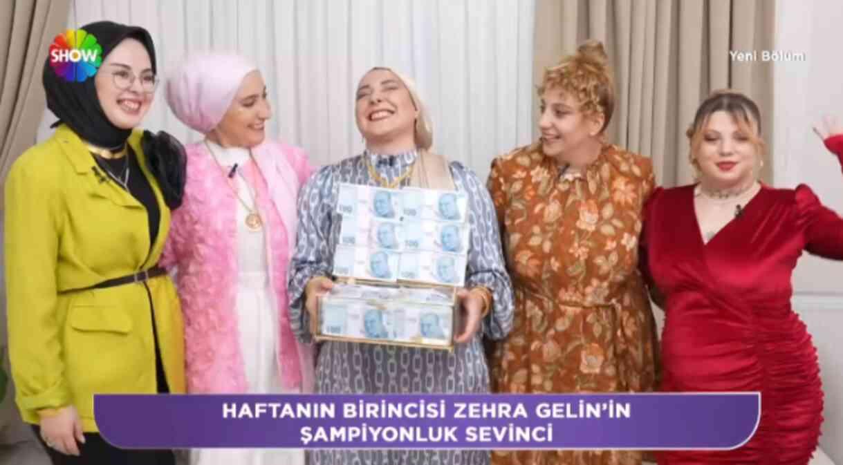 Gelin Evi kim kazandı? 1 Kasım Gelin Evi'nde haftanın birincisi kim oldu?
