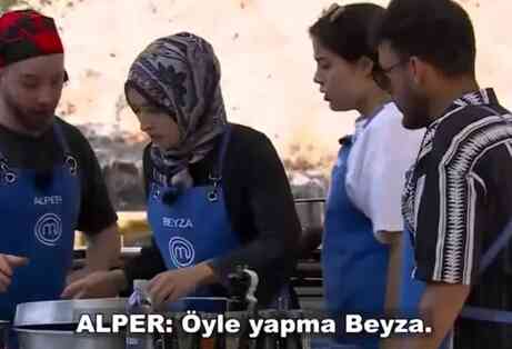 MasterChef Beyza'ya ne oldu, yüzü yandı mı