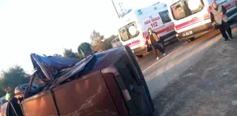 Sakarya'da Devrilen Araçta 3 Yaralı