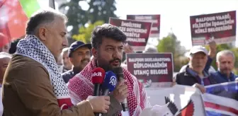 Balfour Deklarasyonu'nun 107. Yılı Protesto Edildi