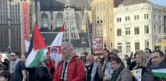 Amsterdam'da Filistin İçin Balfour Deklarasyonu Protestosu