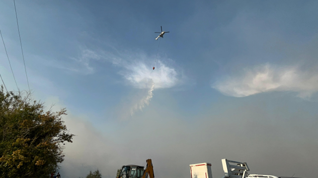 Forest Fire in Hatay Threatens Houses, Support Requests Are Increasing