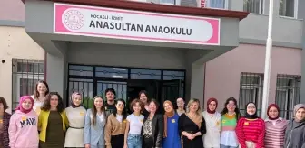 Kocaeli Üniversitesi Öğrencileri Anaokulunda Atölye Etkinliği Düzenledi