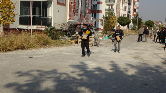 Hand Grenade and Bullets Found in Evacuated Apartment in Malatya