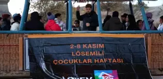 Kapadokya'da Sıcak Hava Balonlarıyla Lösemili Çocuklar İçin Farkındalık Etkinliği