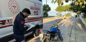 Sinop'un Gerze ilçesinde motosiklet kazası: Bir yaralı