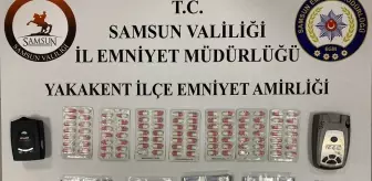 Samsun'da Uyuşturucu ve Radar Tespit Cihazı Operasyonu