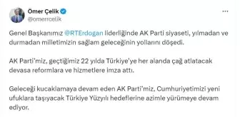 AK Parti'li Çelik: AK Parti'mizin iktidara gelmesi, Türk siyasi hayatında yeni bir başlangıç oldu