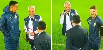 Mourinho'dan sahanın ortasında Trabzonsporluları çıldırtan hareket