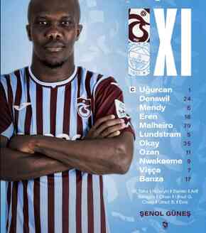 Trabzonspor Fenerbahçe maçı ilk 11'i! Fenerbahçe'nin Trabzonspor maçı 11'i belli oldu mu, ilk 11'de kimler var?