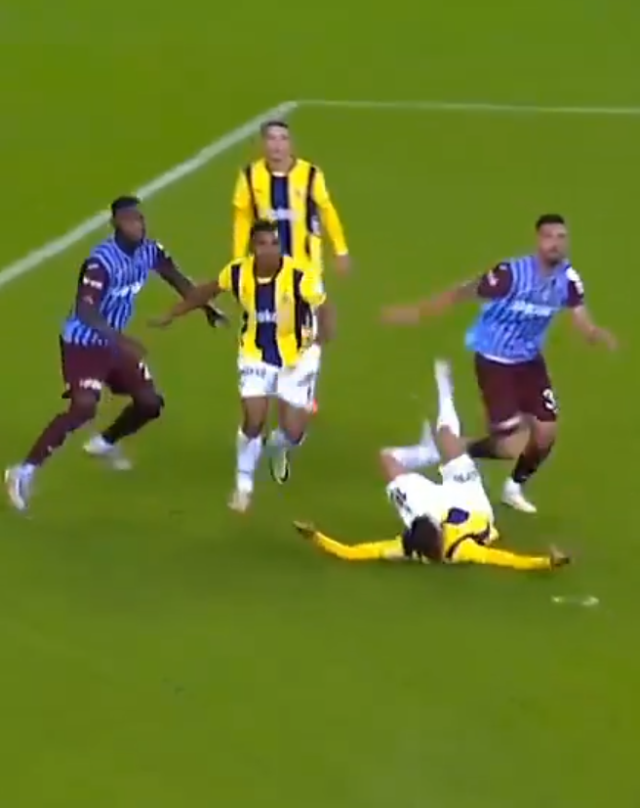 Position that marked the Trabzonspor-Fenerbahçe match