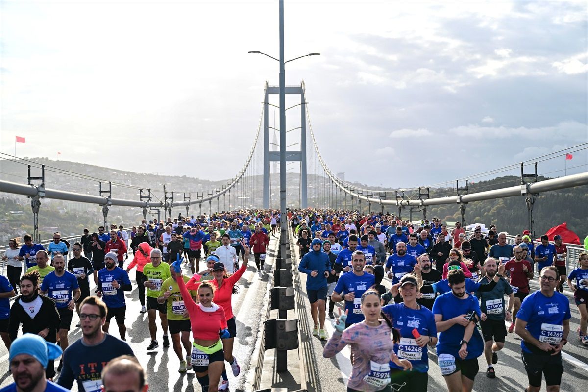 46. İstanbul Maratonu'nda Etiyopyalı Dejene Debela zafere ulaştı
