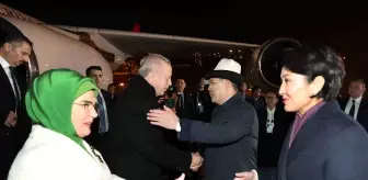 Cumhurbaşkanı Erdoğan Kırgızistan'da