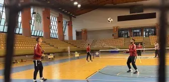 Türkiye Futnet Takımı Dünya Şampiyonası'na Hazırlanıyor