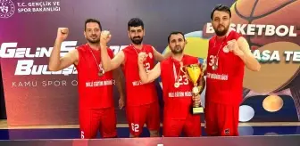 Mersin Milli Eğitim Müdürlüğü Basketbol Takımı Türkiye İkincisi Oldu