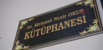 Mehmet Nezir Okur'un Anısına Kütüphane Açıldı