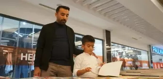 Baba-Oğul Kitap Yazma Sevinci Siirt Kitap Fuarı'nda Sergilendi