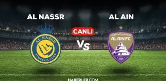 Al Nassr Al Ain CANLI izle! (ŞİFRESİZ) Al Nassr Al Ain maçı hangi kanalda, canlı yayın nerede ve nasıl izlenir?