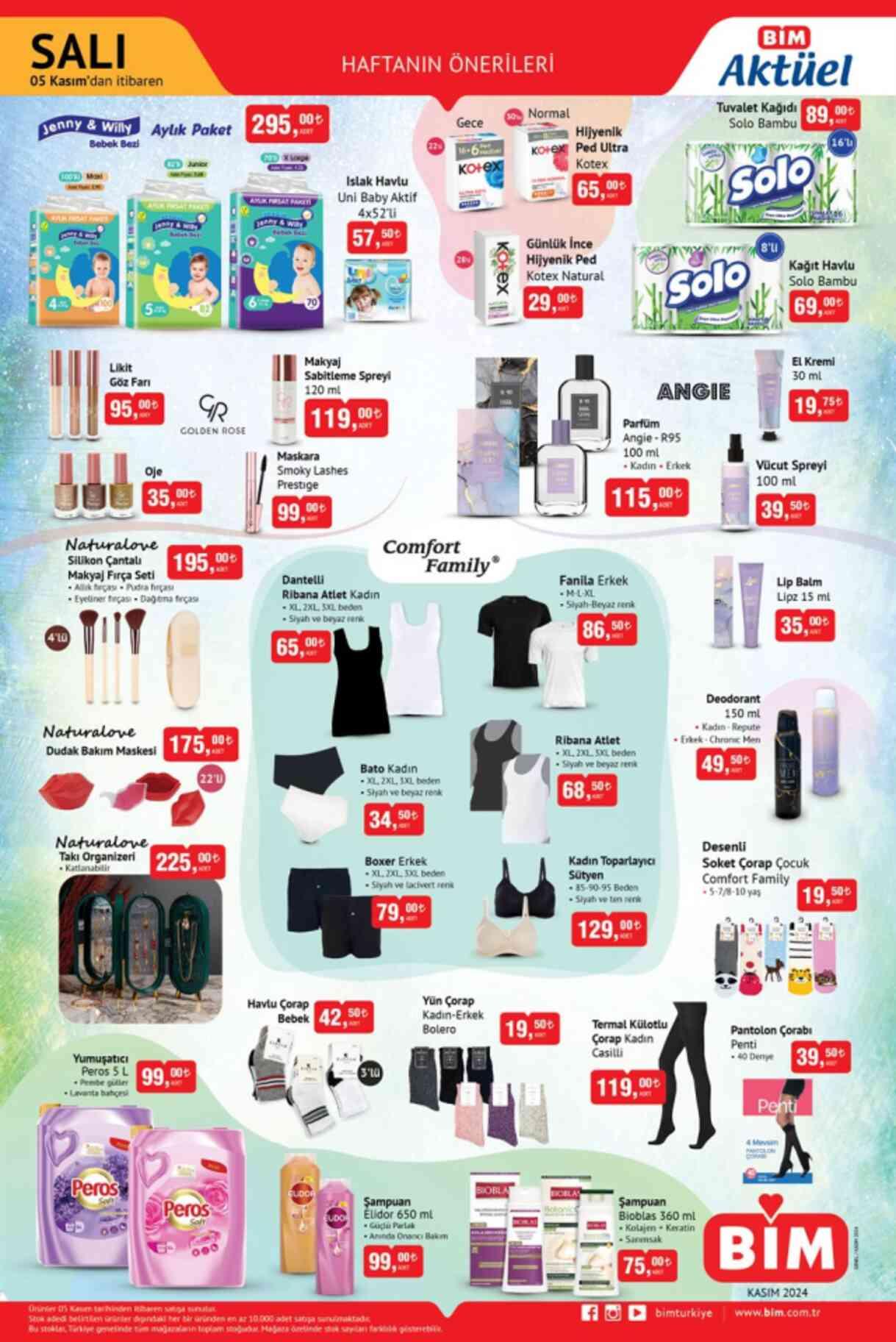 BİM 5 KASIM AKTÜEL KATALOĞU: Bim'de hangi aktüel ürünler var? 5 Kasım Salı günü Bim'e hangi ürünler gelecek? BİM 5 KASIM AKTÜEL KATALOĞU: Bim'de hangi aktüel ürünler var? 5 Kasım Salı günü Bim'e hangi ürünler gelecek?