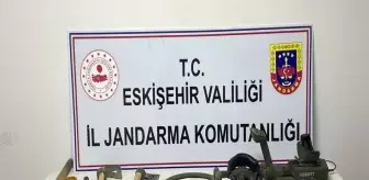 Eskişehir'de Kaçak Kazı Yapan 4 Şüpheli Suçüstü Yakalandı