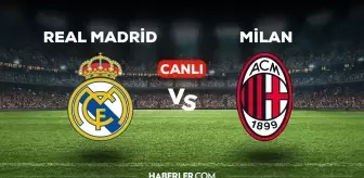 Real Madrid Milan CANLI izle! (ŞİFRESİZ) Real Madrid Milan maçı canlı yayın nerede ve nasıl izlenir?