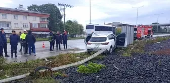 Samsun Çarşamba'da Kaza: Sürücü Hayatını Kaybetti, Eşi Yaralandı