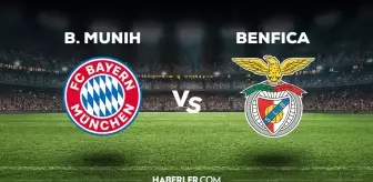 Bayern Münih Benfica hangi kanalda? Bayern Münih Benfica maçını hangi kanal veriyor, nerede izlenir?