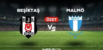 Beşiktaş Malmö maç özeti ve golleri izle! (VİDEO) Beşiktaş Malmö geniş özeti! Golleri kim attı, maç kaç kaç bitti?