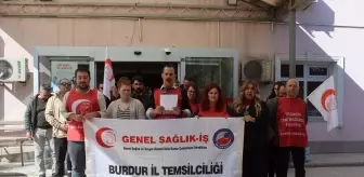 Burdur'da Aile Hekimleri 3 Günlük İş Bırakma Eylemi Başlattı