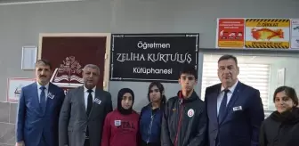 Darıca'da Öğretmen Zeliha Kurtuluş'un Anısına Kütüphane Açıldı