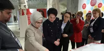 Emine Erdoğan, Kırgız Cumhuriyeti Milli Tarih Müzesi'ni ziyaret etti