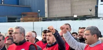 Gesbey işçileri haksız işten çıkarmaları protesto etti