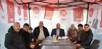 MHP Havza İlçe Başkanlığı'ndan Üye Kayıt ve Bilgilendirme Standı