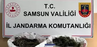 Samsun'da Uyuşturucu Operasyonu: 627 Gram Esrar Ele Geçirildi