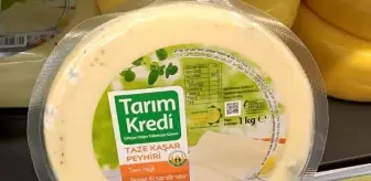 Bilecik'te Tarım Kredi Kooperatif Marketinde Küflü Kaşar Peyniri Şoku