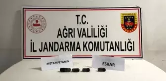 Ağrı'da Uyuşturucu Operasyonu: 144 Gram Metamfetamin ve 27 Gram Esrar Ele Geçirildi