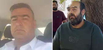 Eşinin arkasında duran Narin'in babası, kardeşiyle ilgili soruyu ise böyle geçiştirdi