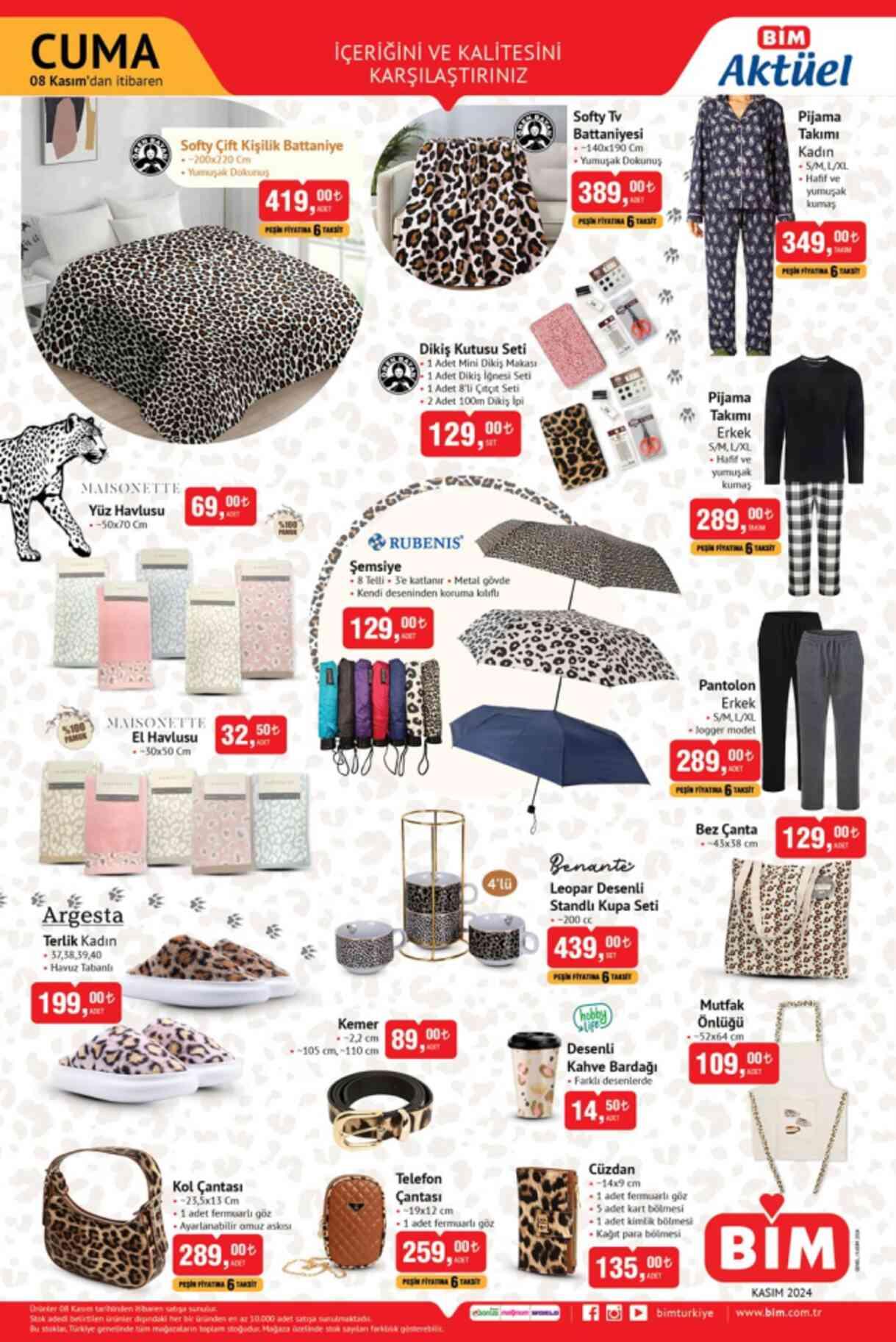 BİM 8 KASIM AKTÜEL KATALOĞU: Bim'de hangi aktüel ürünler var? 8 Kasım Cuma günü Bim'e hangi ürünler gelecek? BİM 8 KASIM AKTÜEL KATALOĞU: Bim'de hangi aktüel ürünler var? 8 Kasım Cuma günü Bim'e hangi ürünler gelecek?