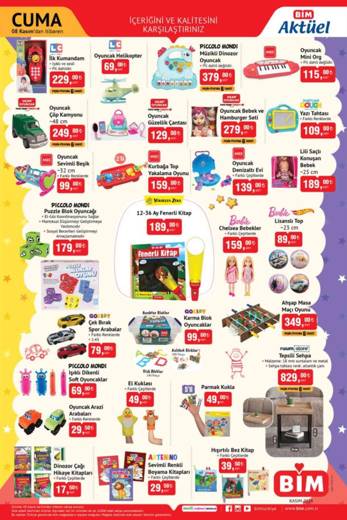 BİM 8 KASIM AKTÜEL KATALOĞU: Bim'de hangi aktüel ürünler var? 8 Kasım Cuma günü Bim'e hangi ürünler gelecek? BİM 8 KASIM AKTÜEL KATALOĞU: Bim'de hangi aktüel ürünler var? 8 Kasım Cuma günü Bim'e hangi ürünler gelecek?