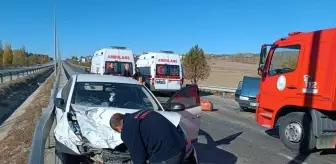 Çorum'da Zincirleme Trafik Kazası: 3 Yaralı